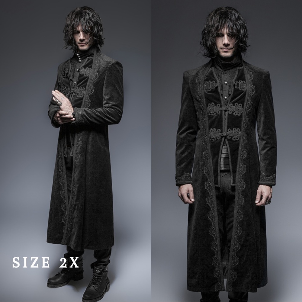 Rock Gorgeous Vintage Victorian Trench Coat XXL